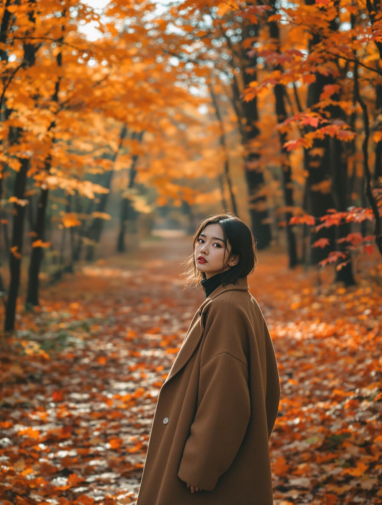 林间小路 - 森系写真 - cosplay福利姬唯美写真