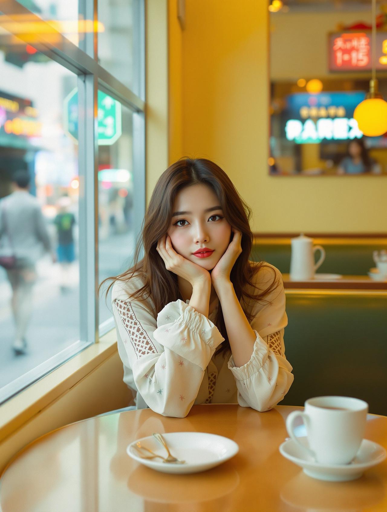 茶餐厅时光 - 港风写真 - cosplay福利姬唯美写真