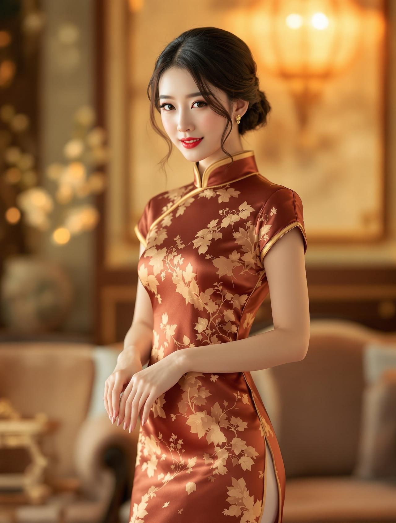 港风旗袍 - 港风写真 - cosplay福利姬唯美写真