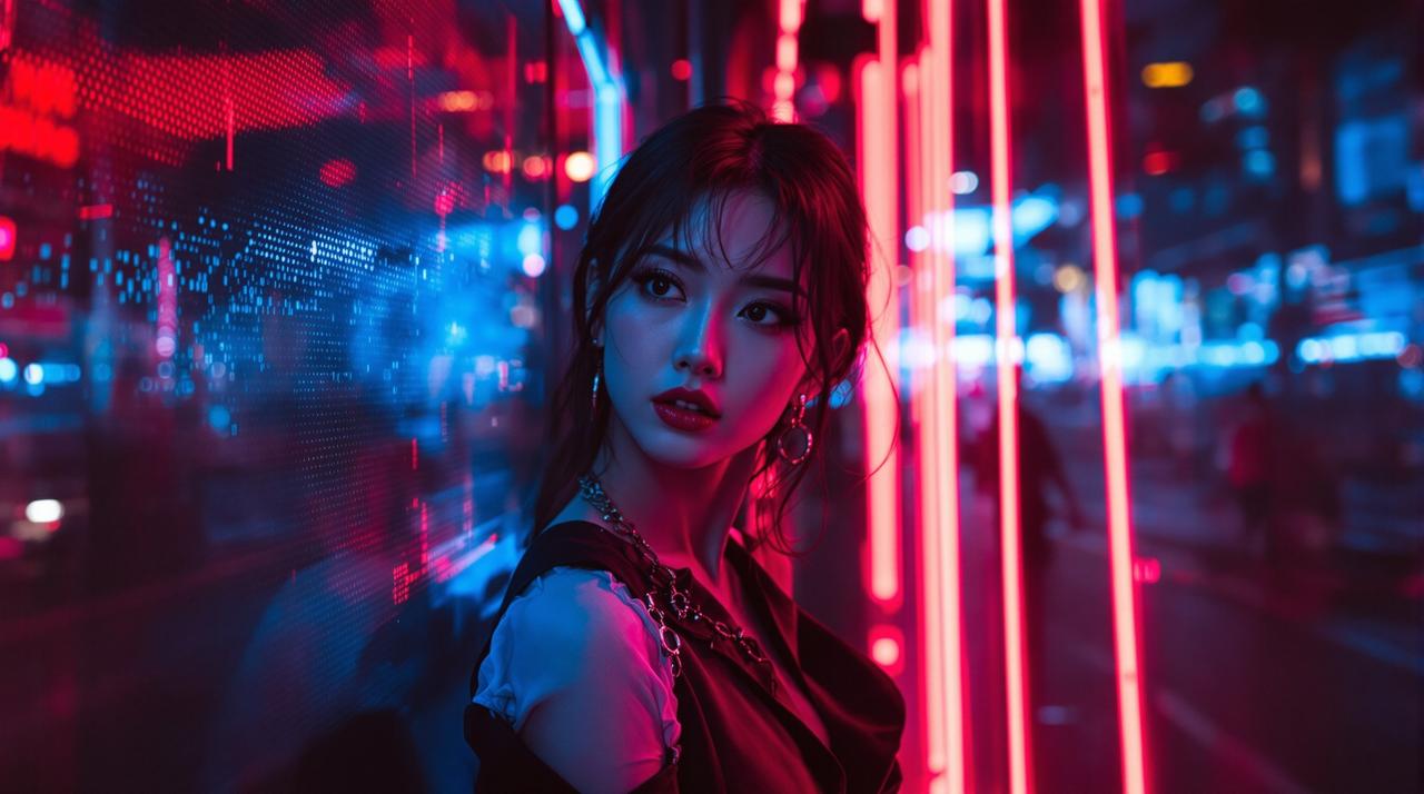 cosplay福利姬港风复古 · 霓虹夜色